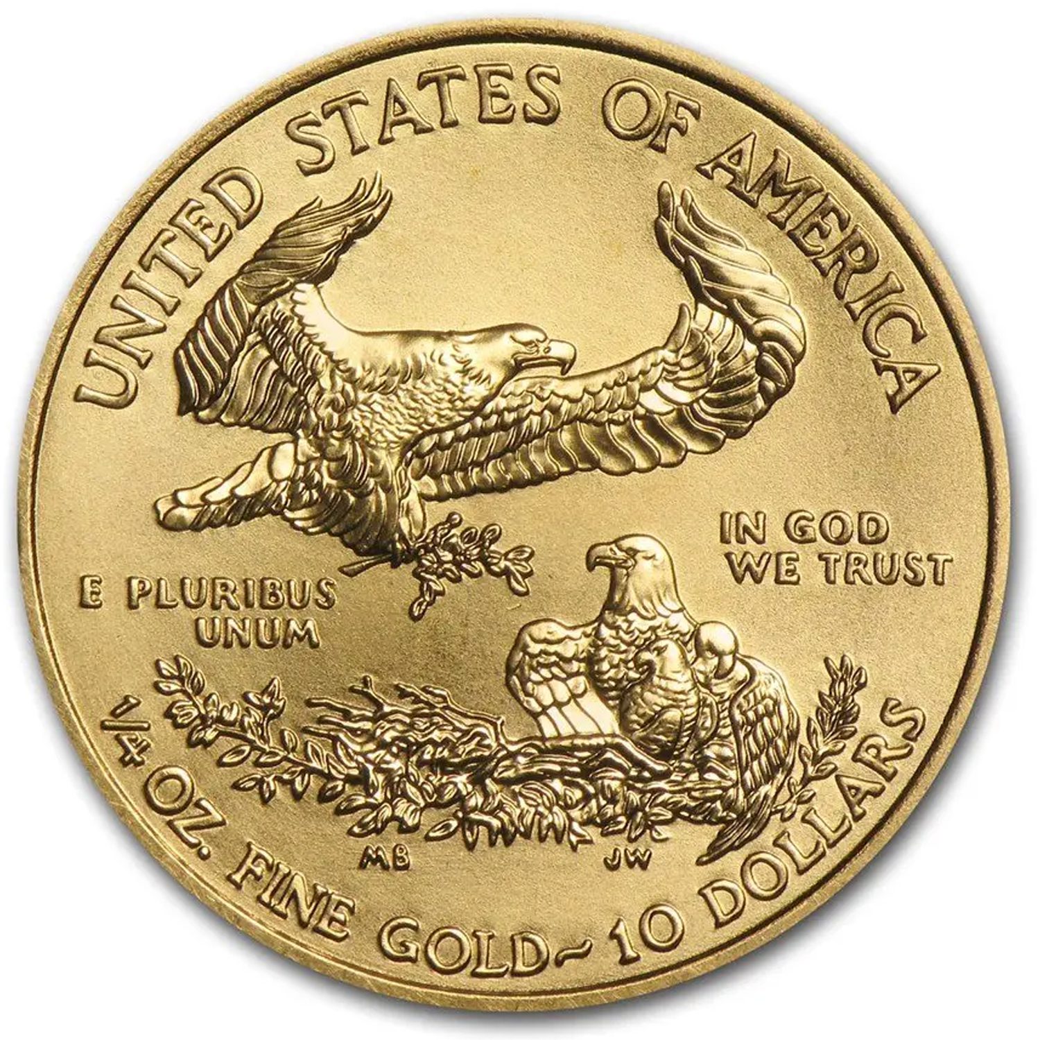 American Gold Eagle Coins Back