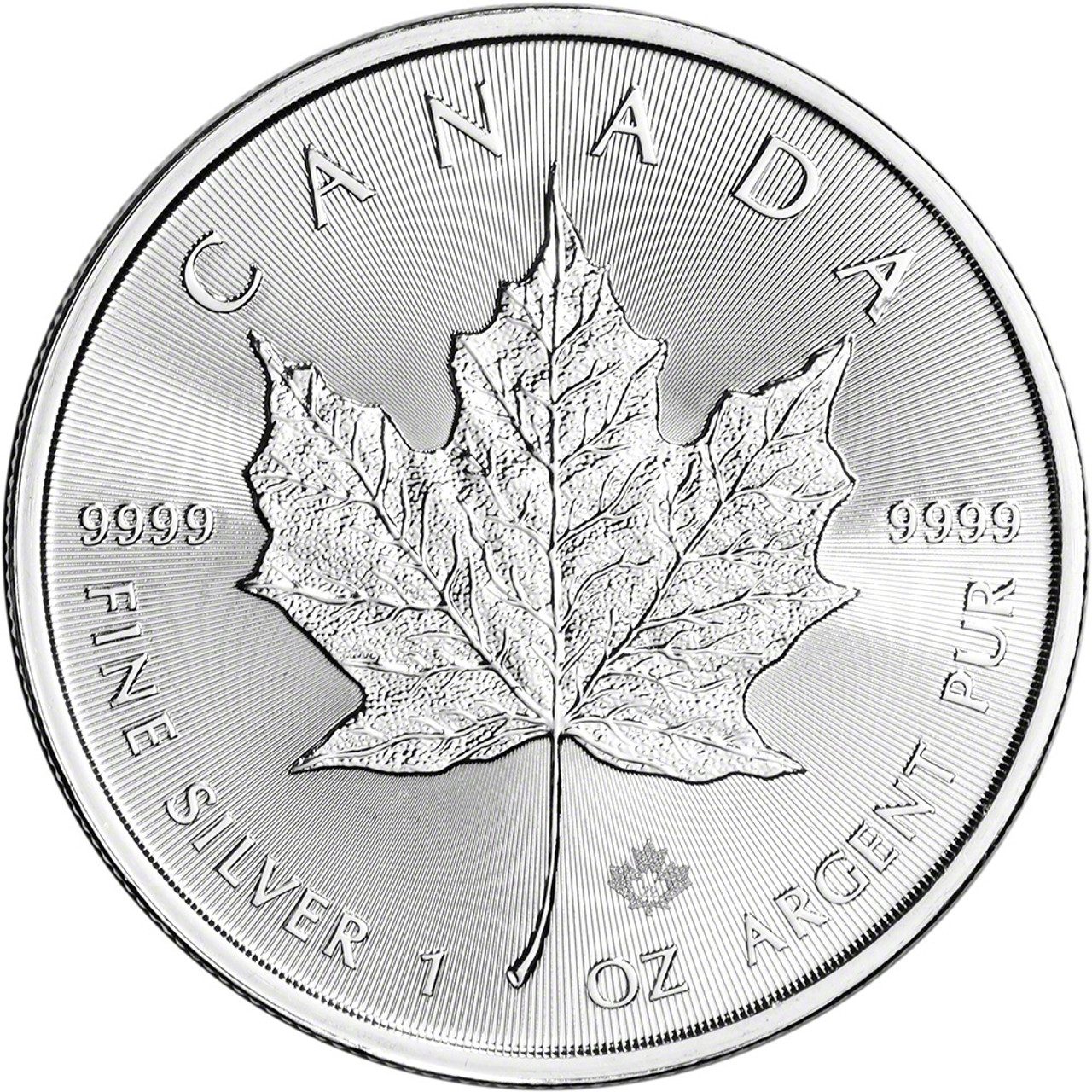Canadian-Silver-Maple-Coin-Front