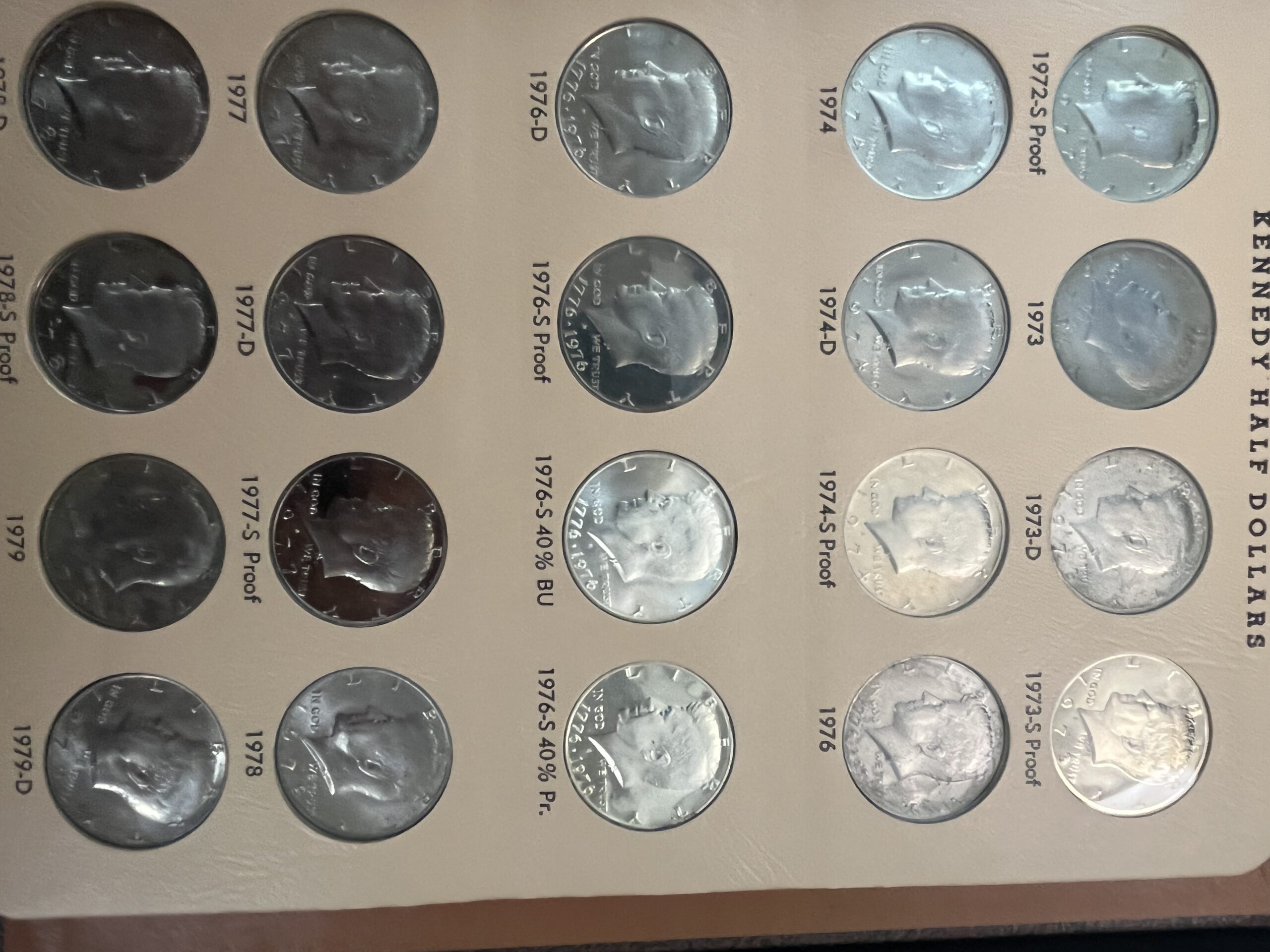 Kennedy Half Dollar Silver Coin