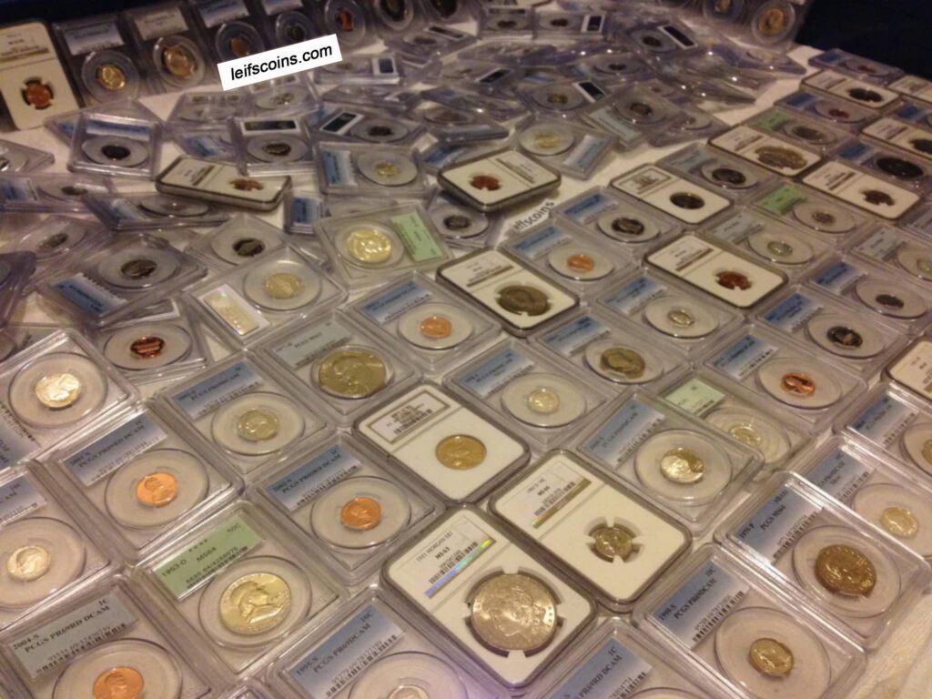 graded coins
