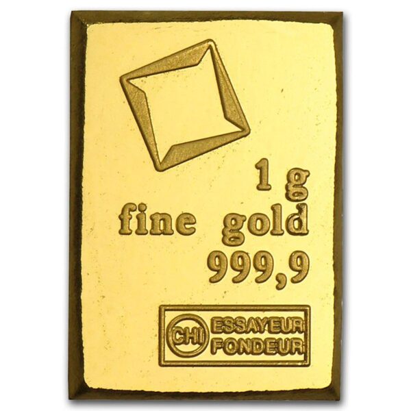 1g Gold Valcambi Bar - Image 2