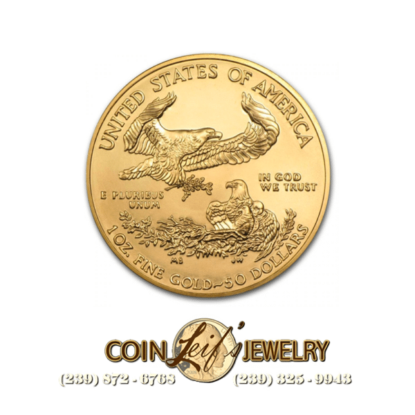 American Gold Eagle Gold Coin - 1oz Random Year - Image 2