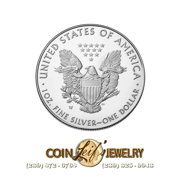 1oz American Silver Eagle (ASE) Coin - Random Year - Image 2