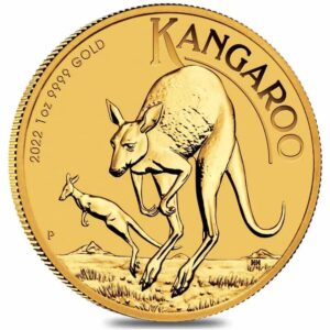 1oz Australian Gold Kangaroo Gold Coin - Random Year