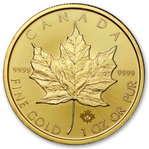 1 oz Canadian Gold Maple Leaf Coin