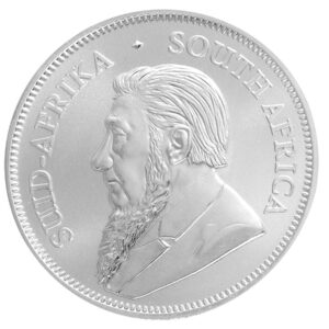 1oz Silver South African Krugerrand Coin - Random Year