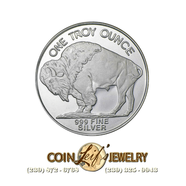 1oz Buffalo Silver Round Coin - Image 2