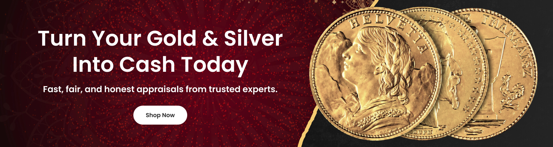 Gold silver coins